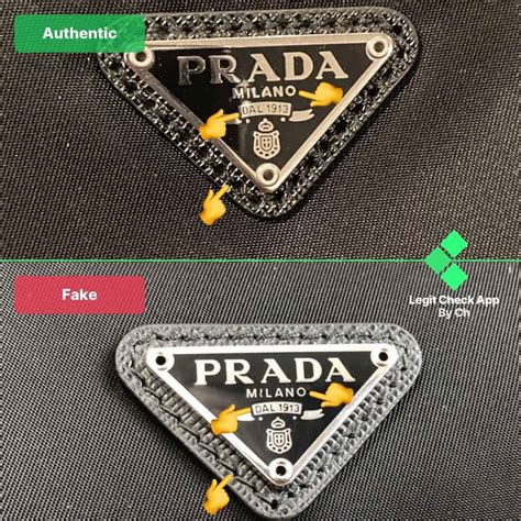 how to check if a prada bag is real